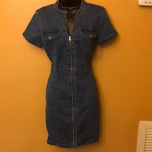 Denim dress